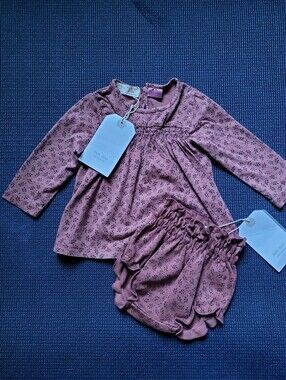 Zara Mini Floral Top & Bloomers Set 3-6 mth.  NWT